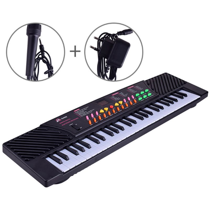 54 nøgler musik tastatur til børns mini størrelse elektronisk klaver orgel plade klaver til børn i alderen 5-9
