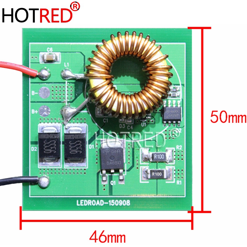 Cree xhp 70 xhp 70.2 led driver one mode output  dc 6v/12v input  dc12-24v 4.5-4.8a belysningstransformere kan bruge til bil/motorcykel