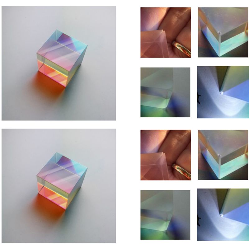 Colorful Combiner Splitter Cross Dichroic Cube RGB... – Grandado