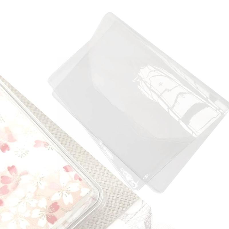 Pvc Notebook Protect Sheath A5 A6 Book Cover Frosted Cover Cover Waterproof Book Non-slip Transparent Book Student Self-adh Q9z7