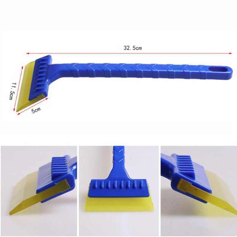Long Handle Tendon Wiper Windshield Ice Scraper Remove Frost Car Van Snow Scraper Windscreen Body Cleaner Winter Car Accessories