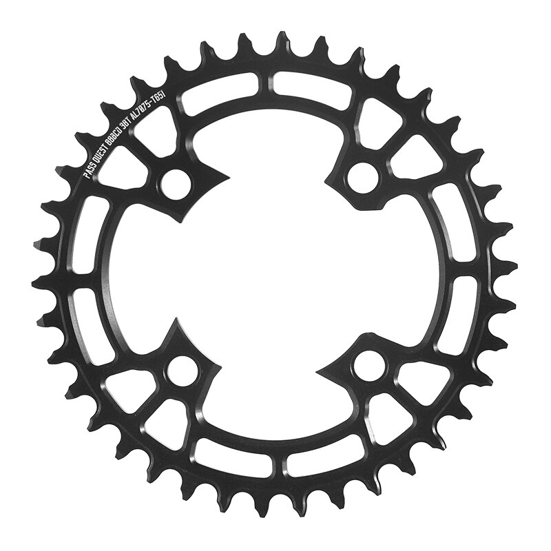 Pass Quest round-piñón estrecho 88bcd para bicicleta, Piñón redondo adecuado para Shimano XTR985, 32t, 34t, 36t, 38t, 40t, 42t, 44t
