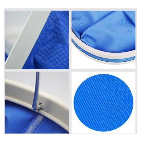Folding Bucket Practical Portable Auto Car Wash Bucket No Leakage