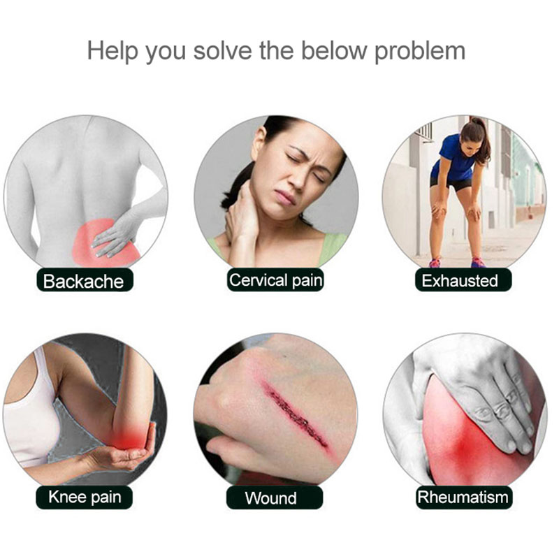 Skin Pain Relief 24W Red Light Therapy Health Care Red 660nm Infrared 850nm Leds Body Massage Neck Shoulder Back Heating Bulbs