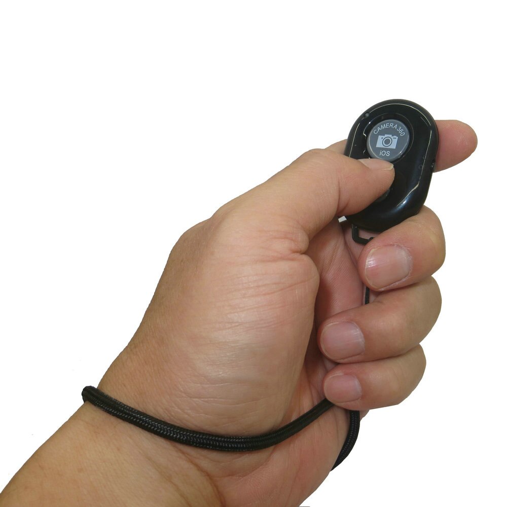 Golf Swing Holder Recorder with Camera Shutter Bluetooth Remote Control