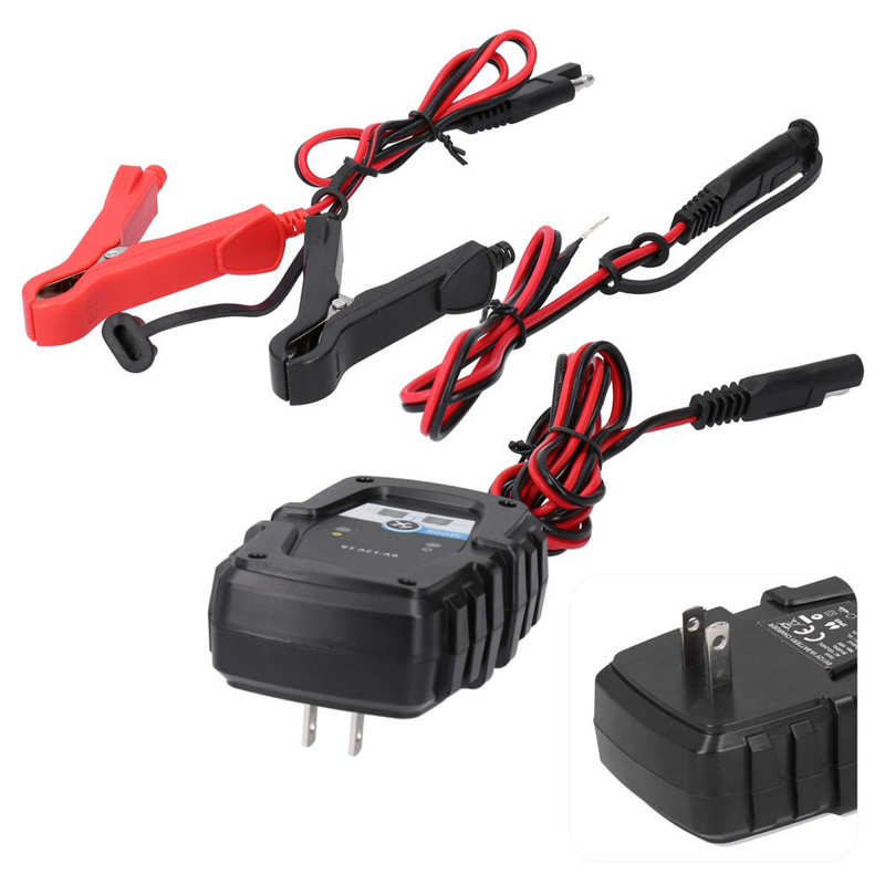 Starter Parts Battery Charger Maintainer 6V 12V 1A Intelligent Charging for Car Motorcycle US Plug 110-240V car