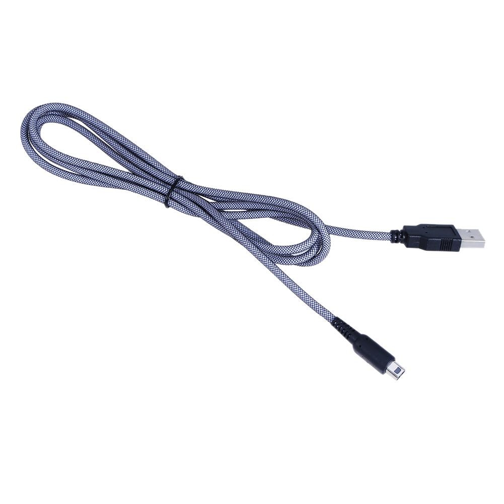 Cables de carga de sincronización de datos de juego de 1,5 m Cable de alimentación USB para Nintendo 3DS DSi NDSI, accesorio de batería de litio para juegos