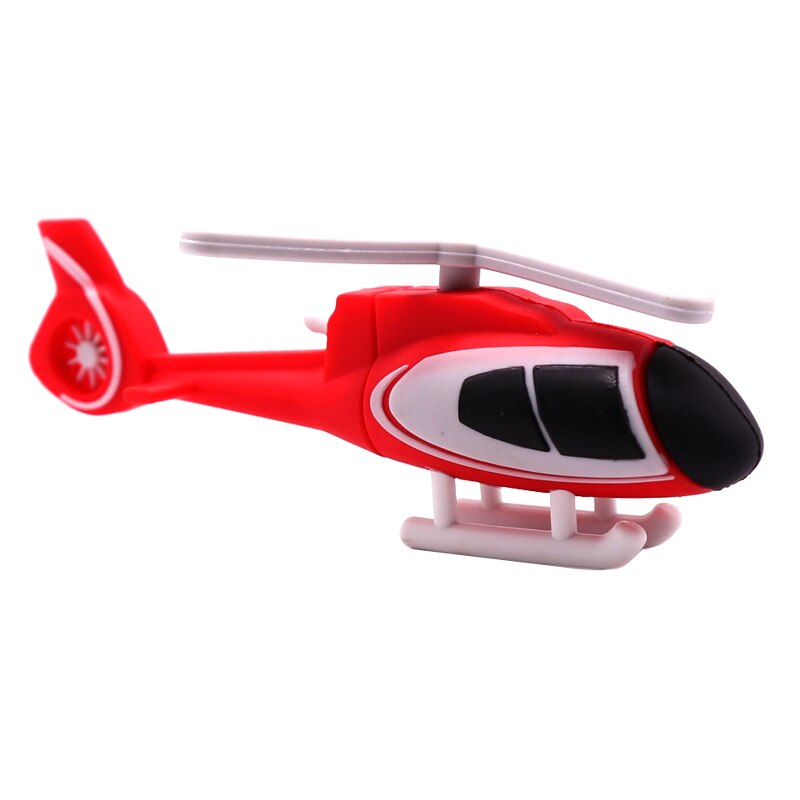 Flash drive 128gb pen drive 64gb usb pendrive 4gb 8gb 16gb 32gb de dibujos animados helicóptero memoria creativa usb flash drive