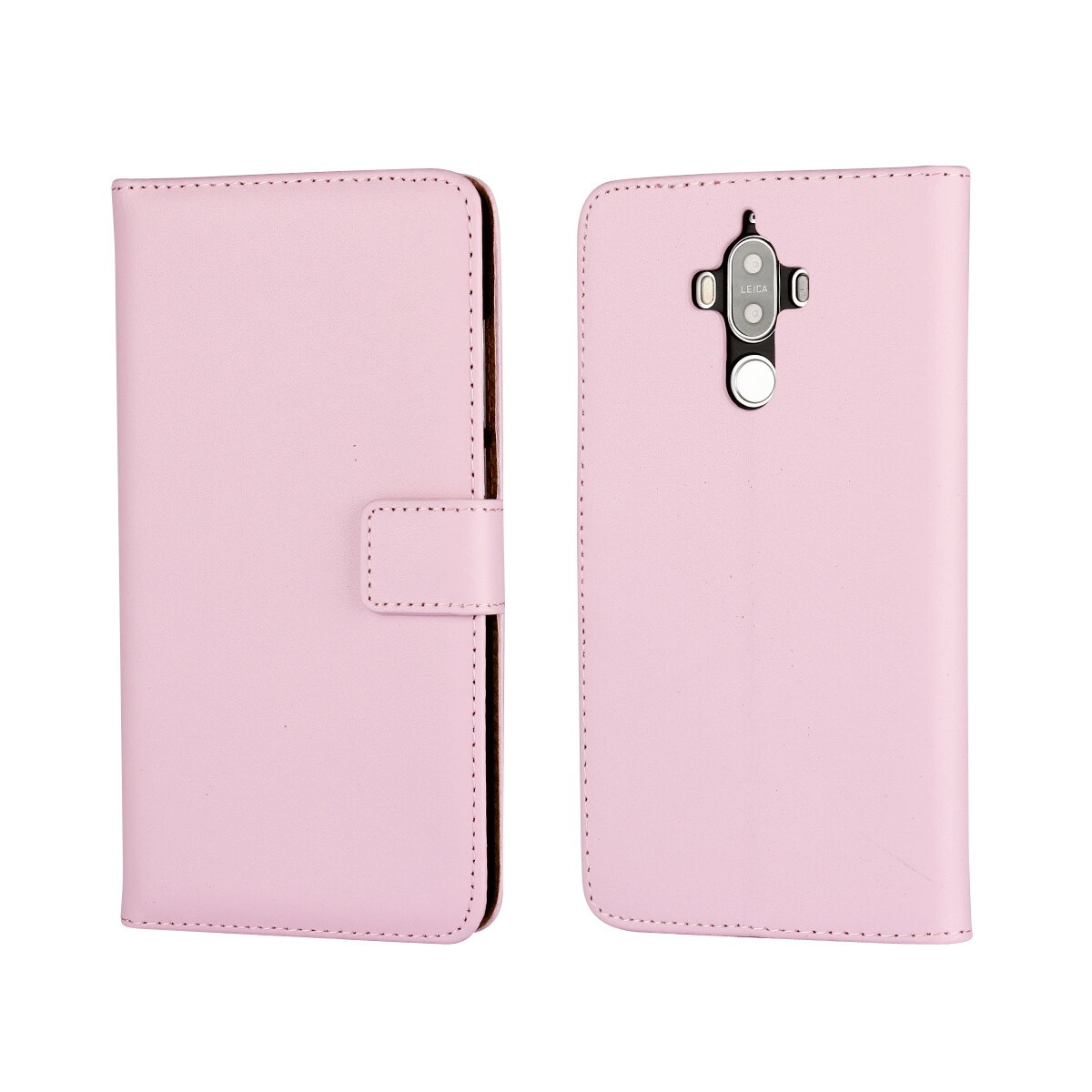 Funda de cuero Pu para Huawei Mate 9, funda protectora Retro con tapa, para Huawei Ascend Mate 9 GG: Rosa / Only Case