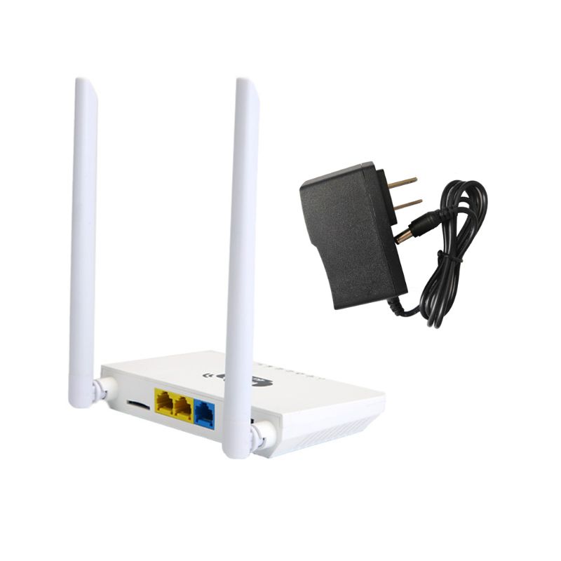 Routeur sans fil CPE 3G 4G Wifi routeur Portable FDD LTE WCDMAGlobal déverrouiller les antennes externes emplacement pour carte SIM Port WAN/LAN: US-W