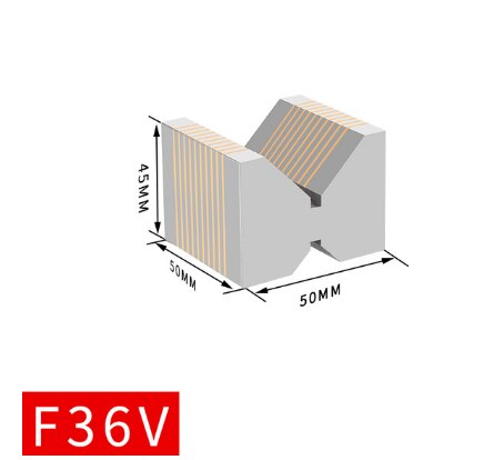 Magnetic Chuck Blocks Non-magnetic Chuck F35A F35B F36V F37V Parallels Grinding Guide For Transmitting Magnetism: F36V / a piece