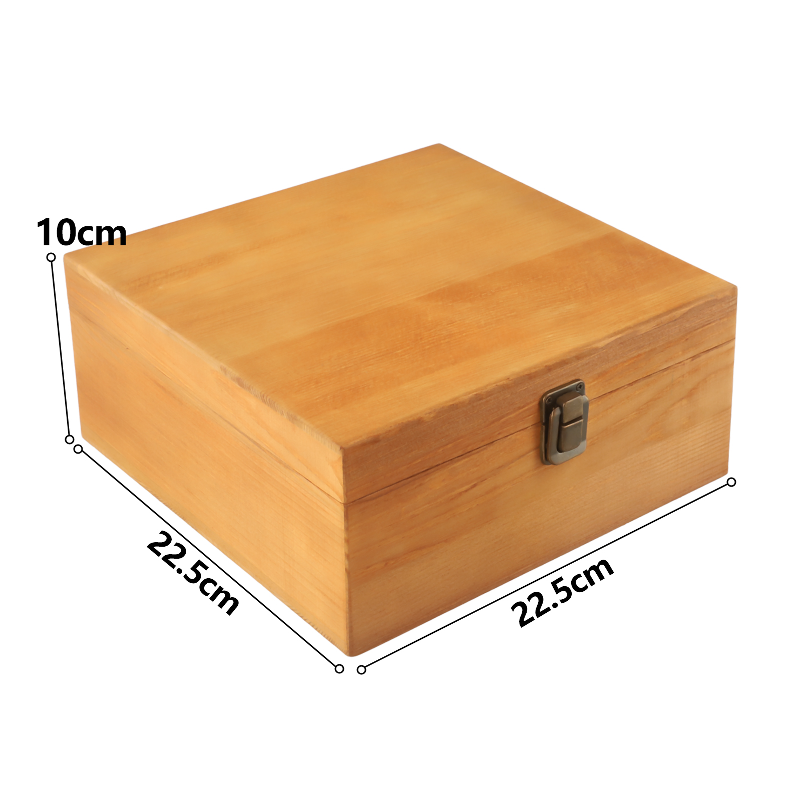 Wooden Storage Box Pine Rectangular Flip Solid Wood Box Handmade Craft Case Wooden Jewelry Storage Box Home Decoration