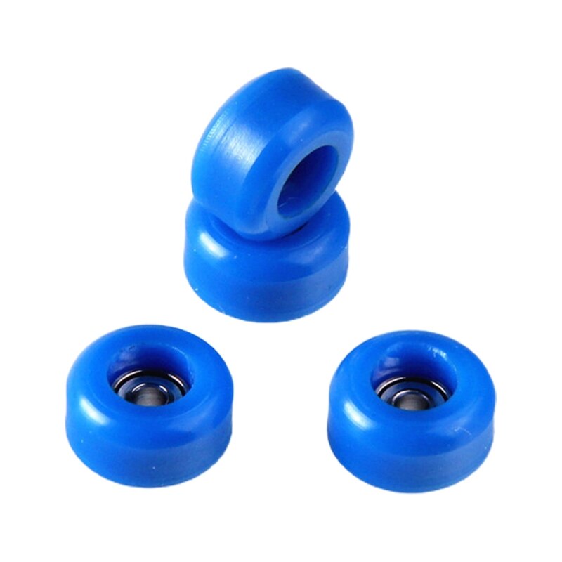 4 Pcs/Set Urethane Bearing Wheels for Wooden Fingerboard: DBL