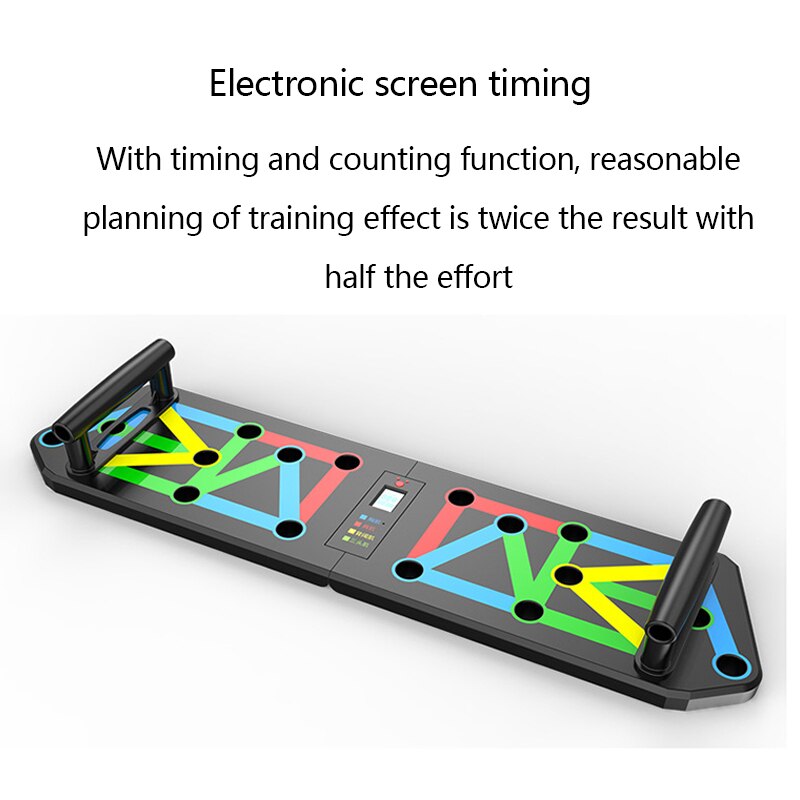 Push-up Bracket Fitness Equipment Home Chest Muscle Training Exercise Portable Folding Push-up Board