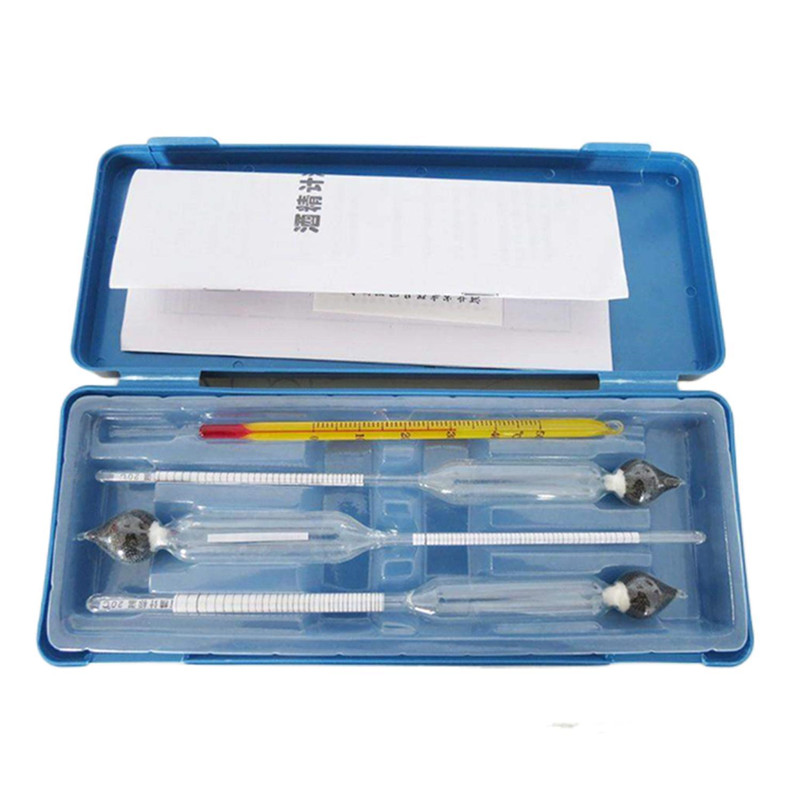 Professionele Alcohol Meter Alcohol Hydrometer Tester Voor Wodka/Whiskey (Geen Cilinder) (Bereik: 0-40, 30-70, 70-100)