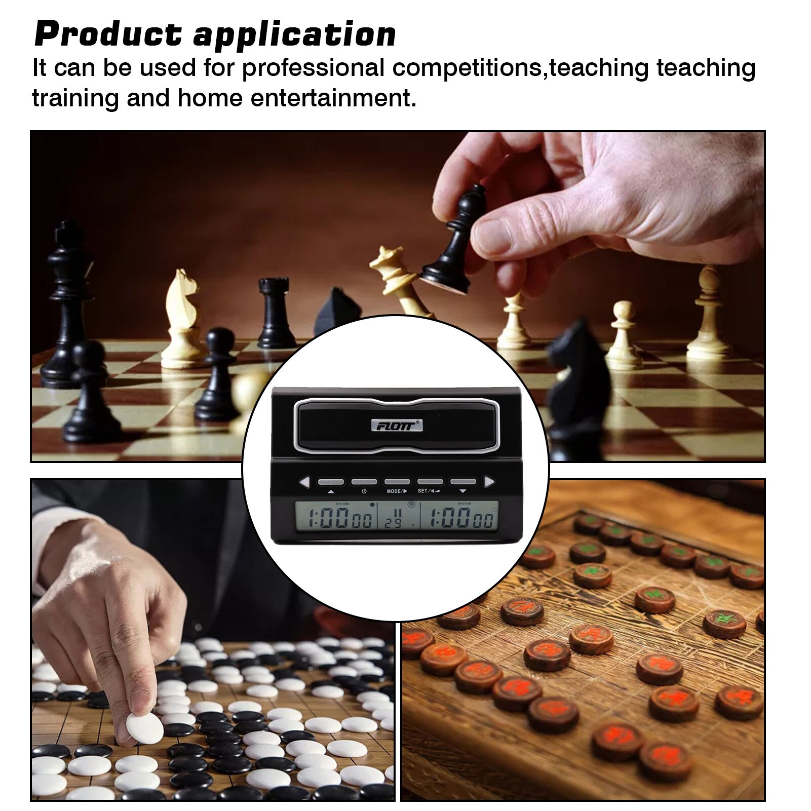 Kinderen Professionele Schaakspel Klok Party Leisure Schaken Timer Voor Bordspel Precisie Educatief Speelgoed