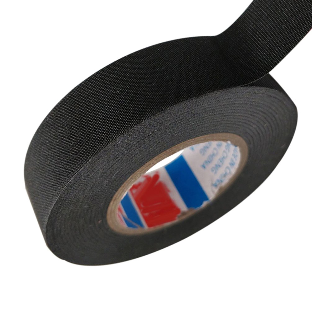 Car Flannel Tape Harness Tape Flame Retardant Tape High Temperature Super Sticky Electrical Insulation Tape Black Tape