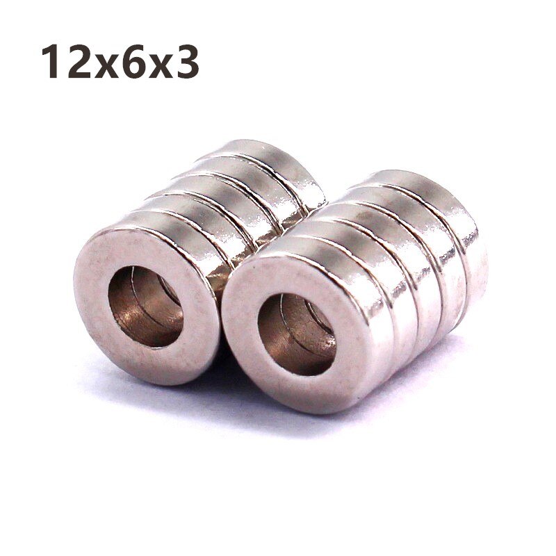 10PCS solid/hollow magnet encoder AS5048a AS5600 Gimbal motor strong magnetic ring standard