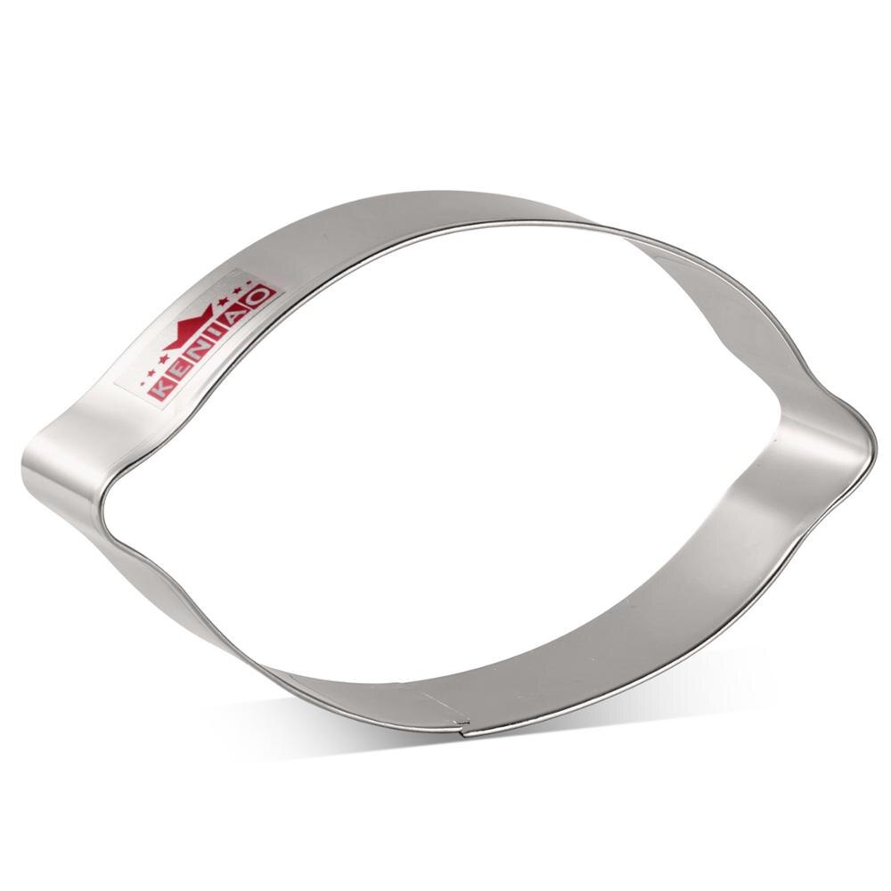 Keniao Fruit Cookie Cutter-Aardbei, Peer, Citroen, Druif, Granaatappel, Cherry, banaan Biscuit Fondant Snijders-Rvs: Lemon