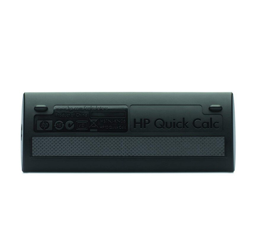 Mini calculadora Hp Quick Calc portátil, calculadora pequeña con imán Led de bolsillo para estudiantes