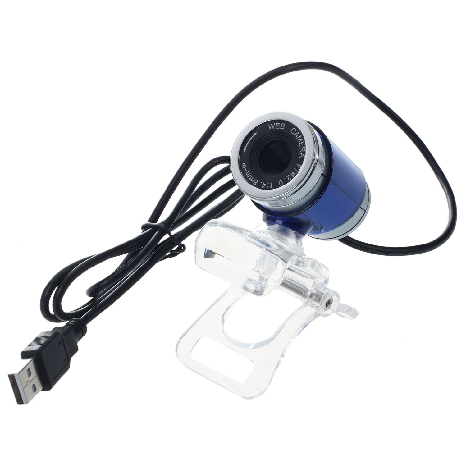 USB UVC Web Kamera HD Webcam Hohe Definition PC Digitale Net Bar Laptop Office Home: Blau