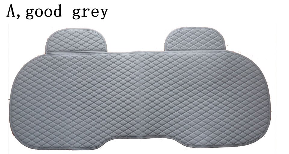 Car Seat Covers Easy Clean Car Seat Cushions,universal Pu Leather Non Slide Waterproof Seats Cover Fits For Lada Granta E1 X36: Grey BackRow