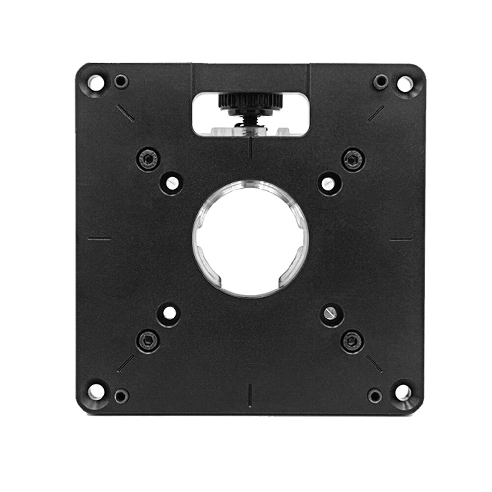 Woodworking Router Table Insert Plate Trimming Machine Flip Board Universal Multi Aluminum Benches Router Table Plate Hand Tool