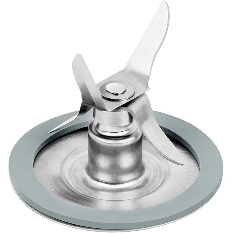 For Oster Osterizer Blender Blades with Blender Jar Bottom &amp; 4 Point Fusion Blade 4961 &amp; 2 Pcs O Ring Rubber Seal Gasket