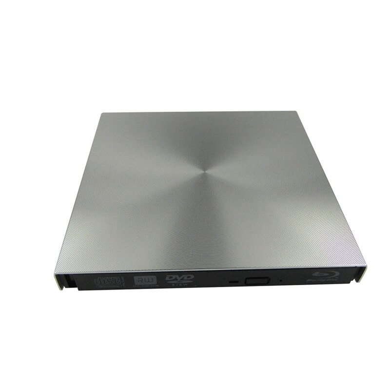 Externe 3d blu-ray dvd-drive usb 3.0 bd cd dvd-brander speler schrijver lezer voor mac os windows 7/8.1/10/ linxus, laptop, pc