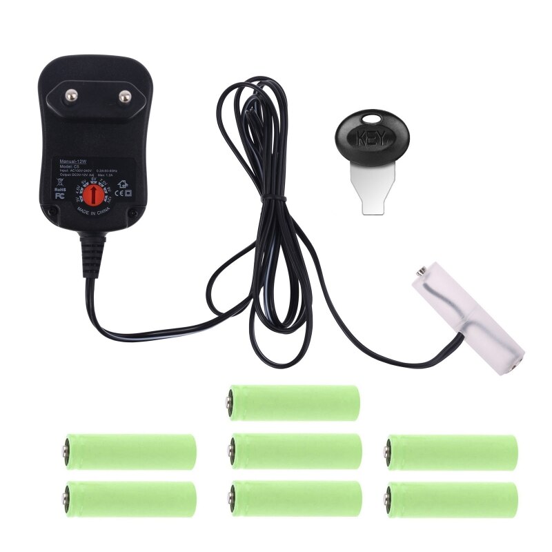 3-12V regulowany zasilacz AA eliminator wymień 2-8 sztuk baterii AA