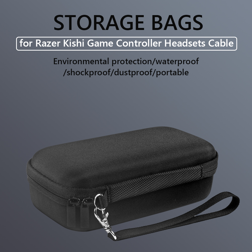 Wasserdicht EVA Lagerung Tasche für Razer Kishi praktisch-Spiel Regler Reise Handheld Tragbaren Koffer Spiel Zubehör