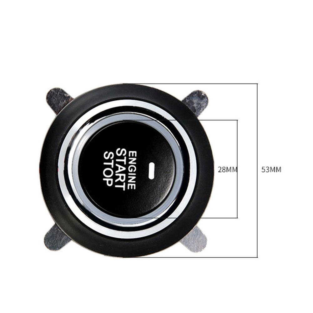Car Engine Button Durable Portable Engine Start Stop Push Button Auto Ignition Starter For Improving Driving Start Stop Button