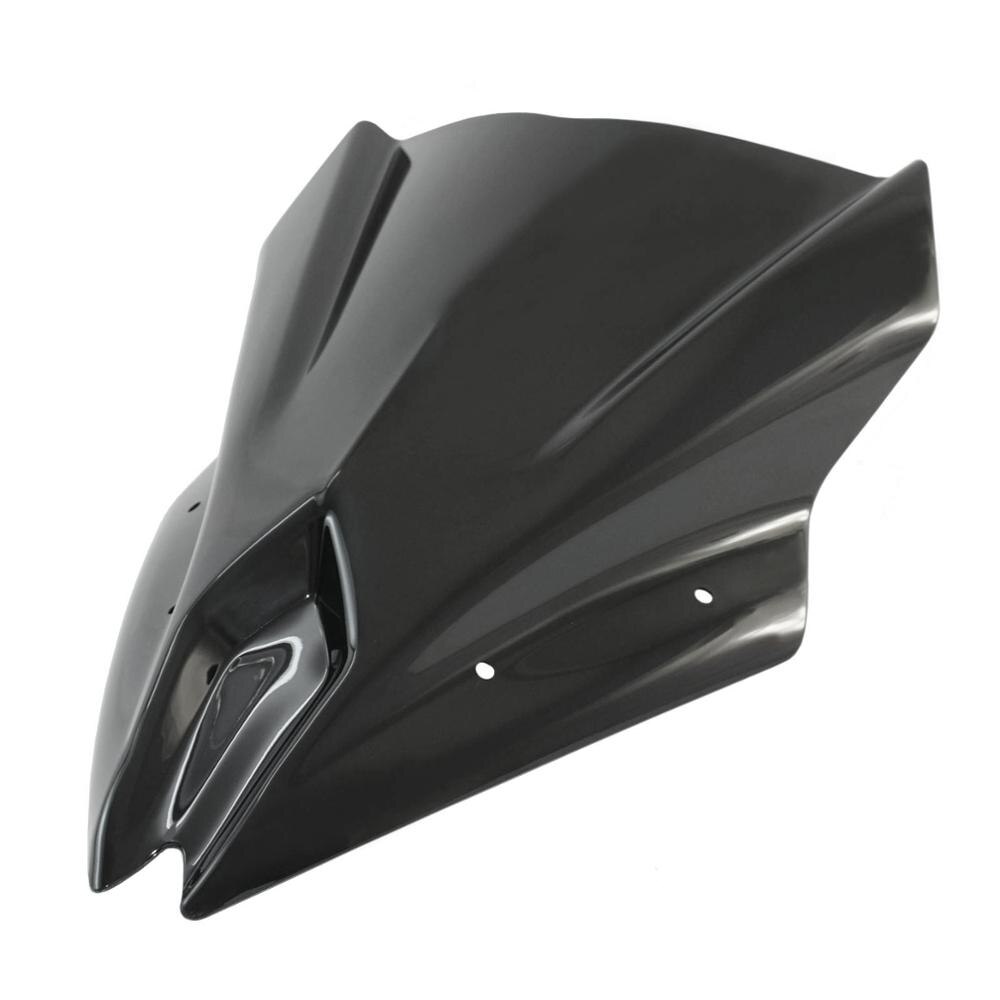 Double Bubble Windschutz Windschutz Bildschirm Schild Für KAWASAKI Ninja 650 650R EX650 ER6F ER-6F P/N 39154-0352: Dark Smoke