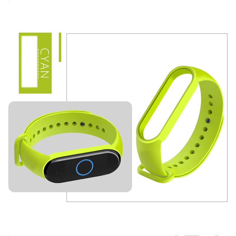 För  m5- band smart armband stegräknare utbyte armband klockarmband klockarmband för mi band 5 smart armband fitness rem