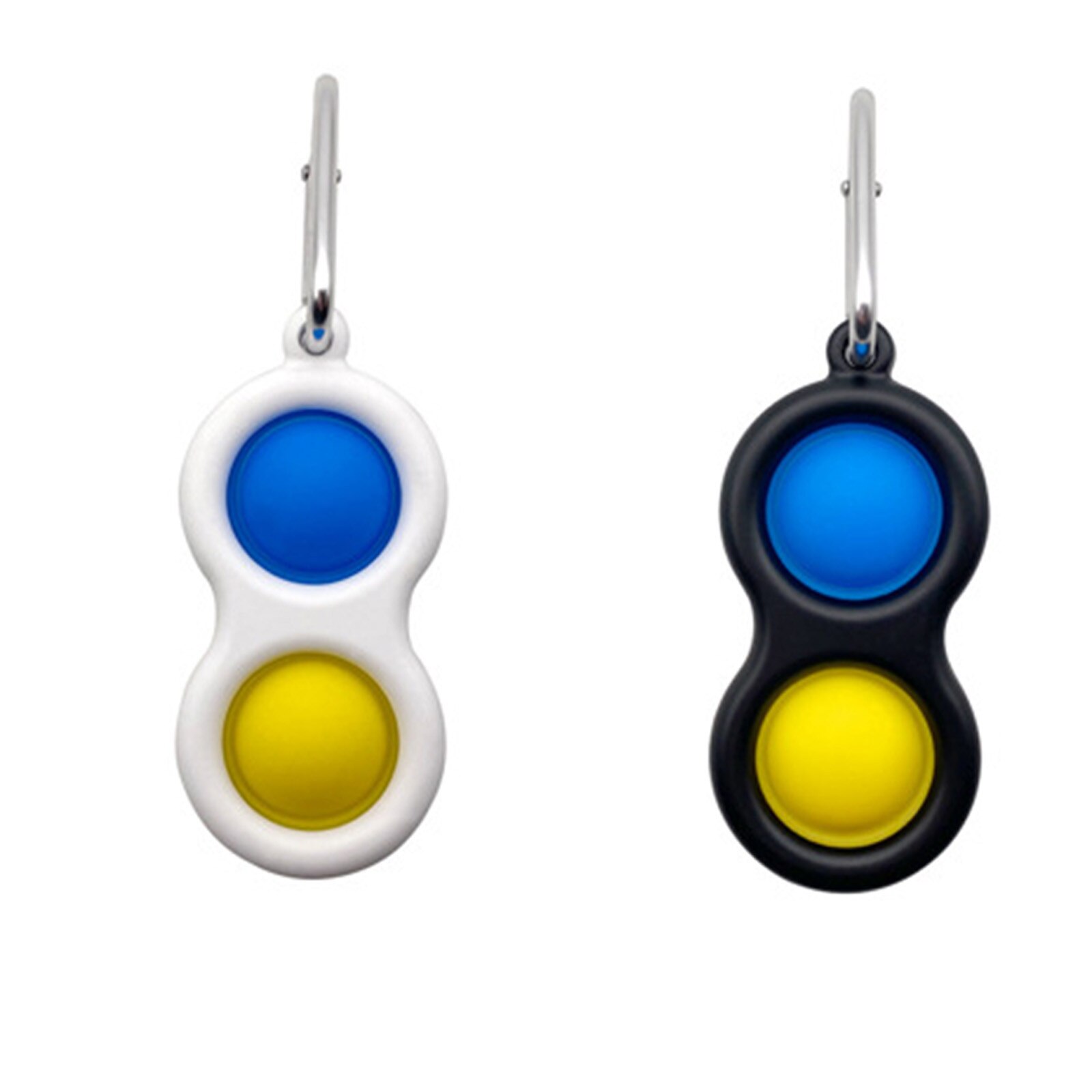Fidget Simple fossetta giocattolo montessori giocattoli antistress mano Fidget Toy per bambini adulti autismo educativo precoce aghi speciali: M 2pc