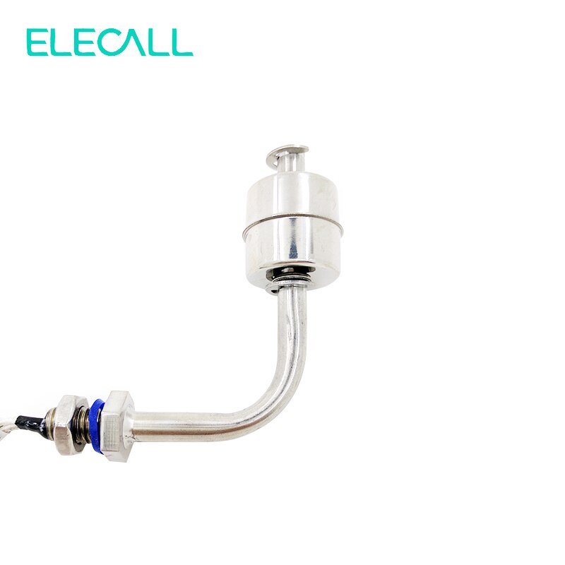 Right Angle Water Level Sensor Liquid Float Switch Tank Pool Stainless Steel 10W ESC7810 1A1