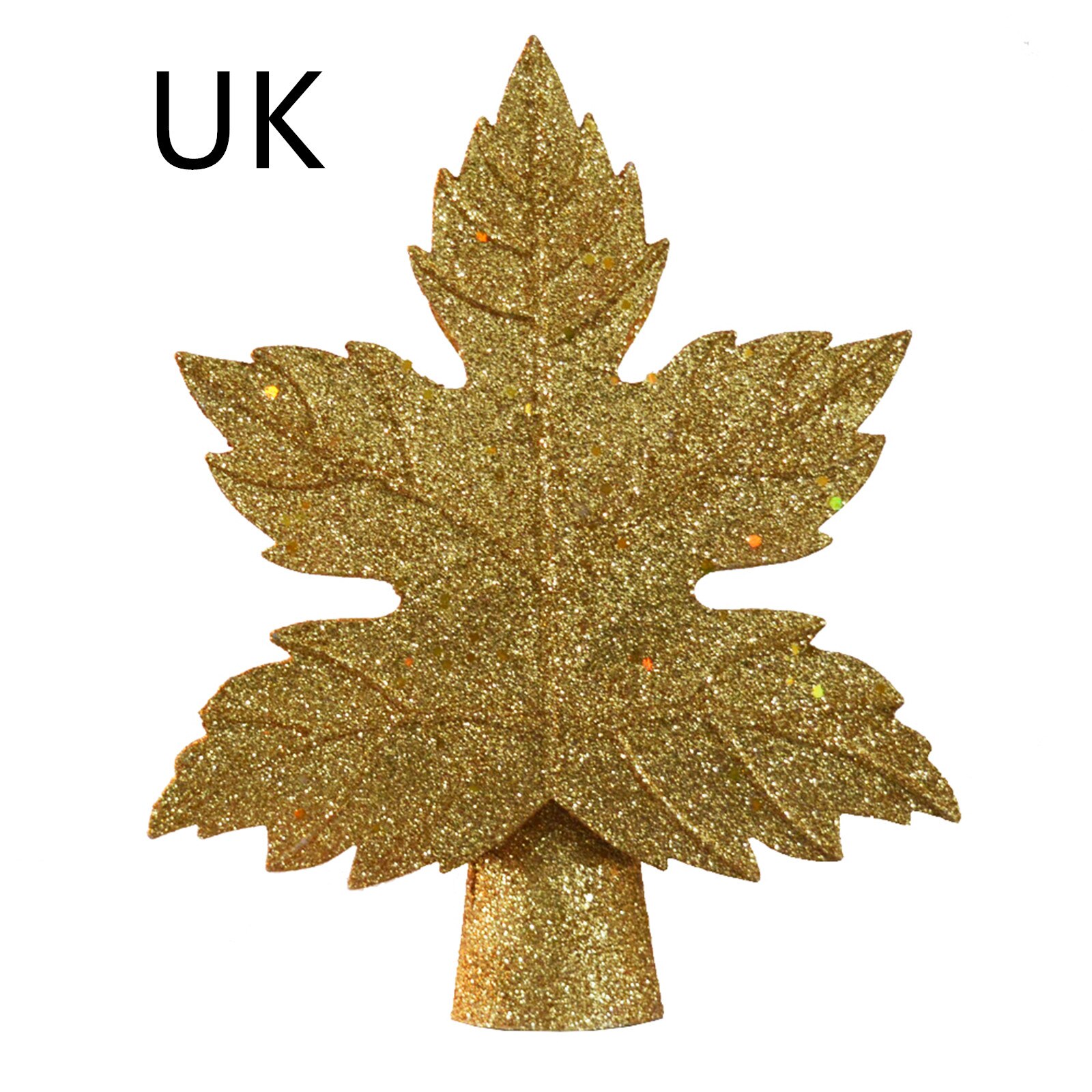 Christmas Tree Topping LED Night Light Projector Projection Lamp Party For Kids Christmas Glitter Gold Party Lights: Gold UK Plug