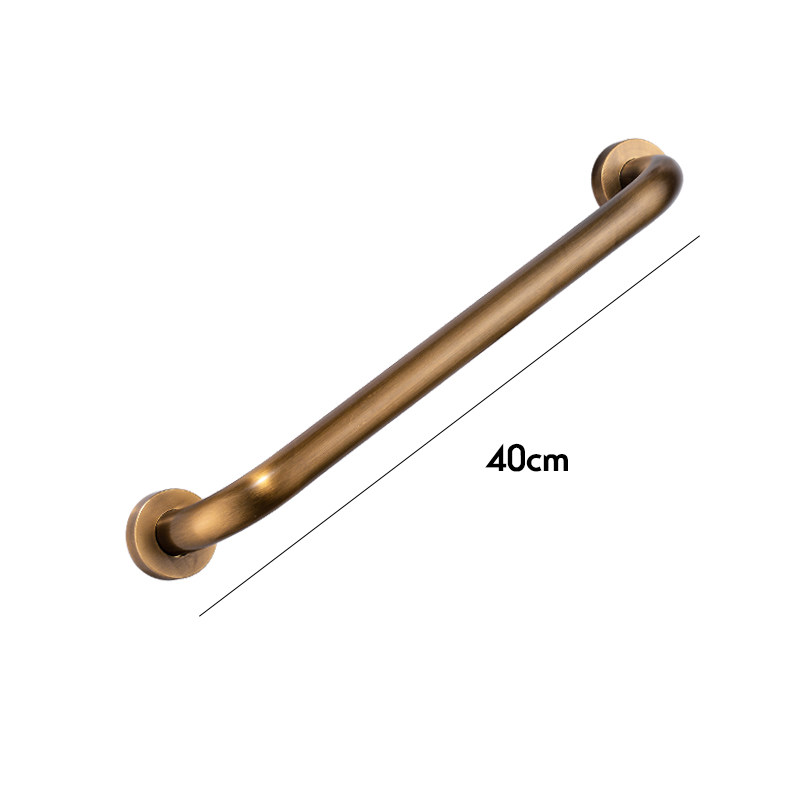 Grab Bars Ruimte Aluminium 30/40/50 Cm Badkamer Bad Leuning Grab Wc Douche Baden Rechte Veiligheid Ondersteuning Handvat Handdoek rack: Antique -40cm