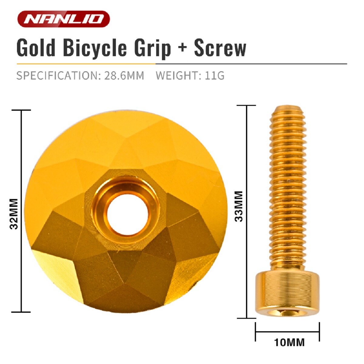 Tappo per cuffia per bicicletta Blu bruciato MTB Attacco manubrio per bici da strada Copri tappo superiore con vite per tubo sterzo forcella da 28,6 mm Accessori per ciclismo: Blu