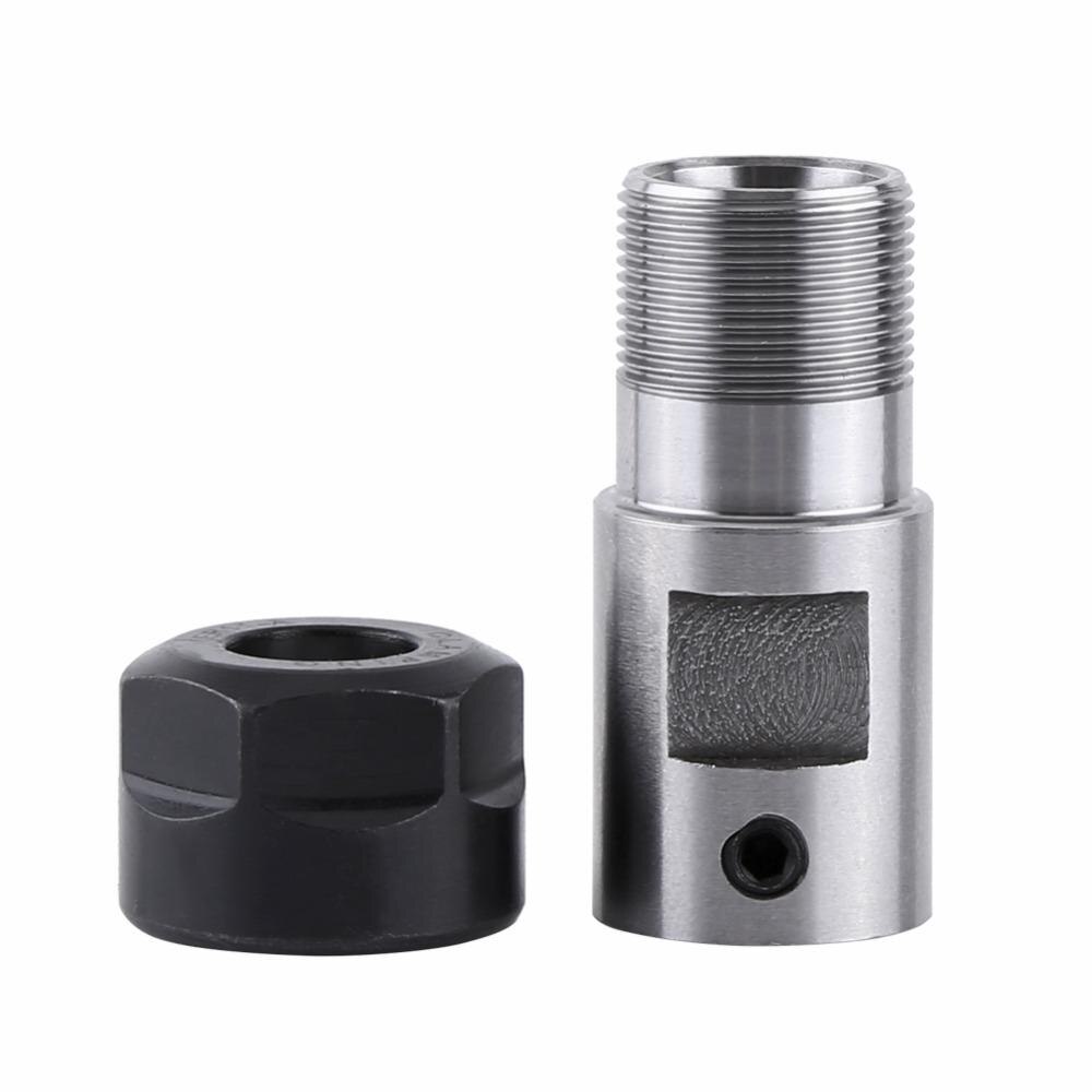 Precision spindle chuck ER11 chuck C16 ER11 35L hole 5mm 6mm 6.35mm 8mm 10mm Collet tool holder,Motor Shaft Extension Rod