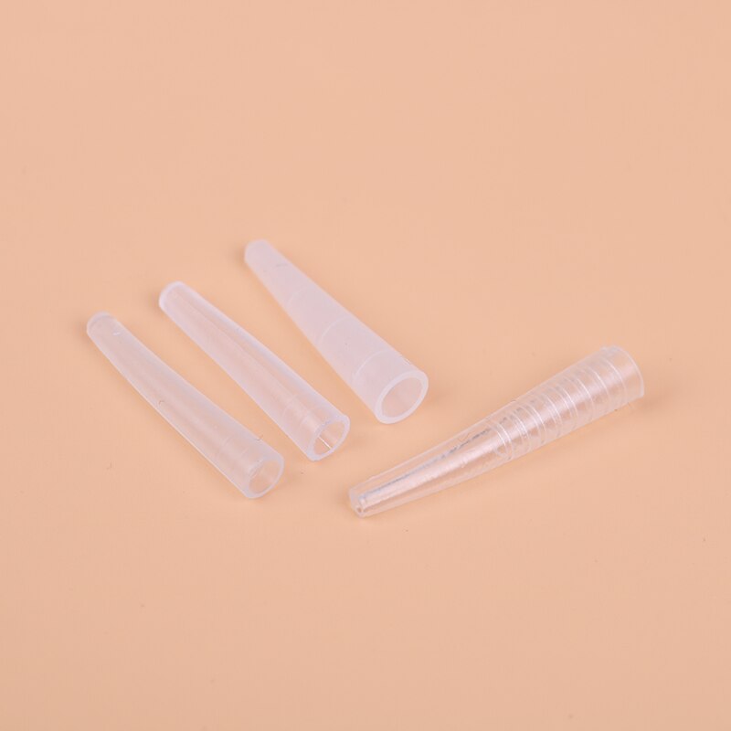 10 pièces/ensemble housse de protection en plastique greffage cils pince à épiler Silicone couvre conseils pince à épiler protéger les cas cils outils