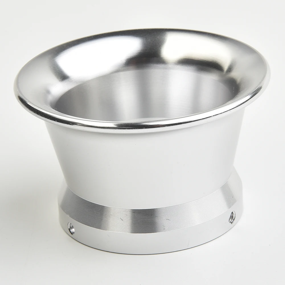 Carburador de liga de alumínio com filtro de ar Chifre de Vento com Parafusos Acessórios de Motocicleta, Prata, 26mm, 28mm, 30mm