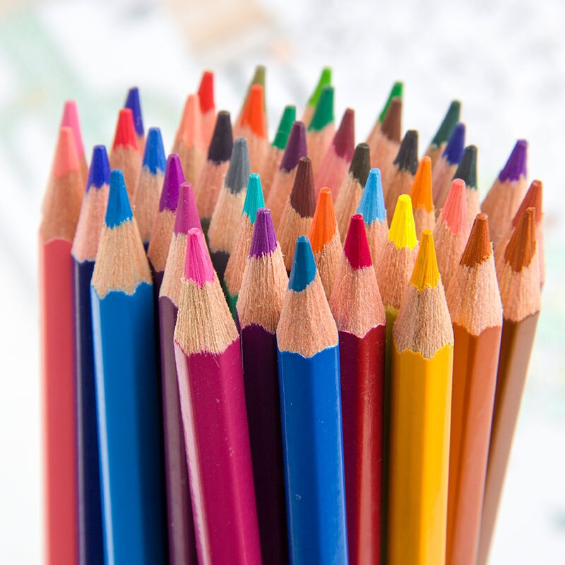 Faber-castell vesiväri lyijykynät 72/60/48/36/24/12 väriset ammattilaiset taiteilijamaalauskynä piirtämiseen taidetarvikkeita varten