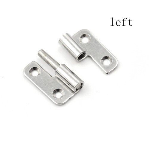 1Pcs 1.5 Inch Long Stainless Steel Self-Closing Corner Draw Door Hinge For Home Window Cabinet Tool Box Mounting Doors Hinges