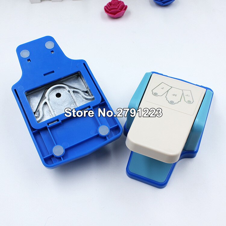 Punch tag top punch straight 1.5,2 or 2.5 inch tag paper punches for scrapbooking craft perfurador diy puncher