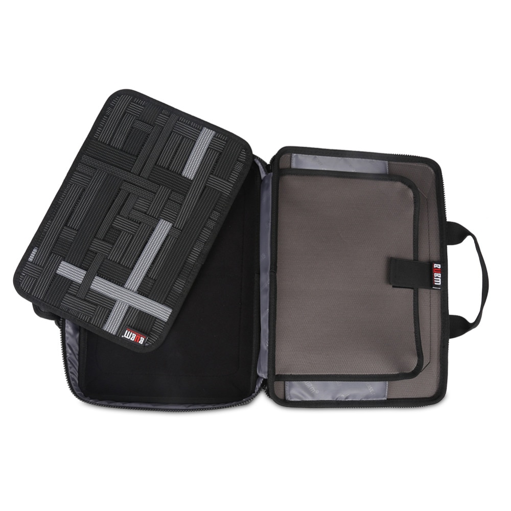 BUBM EVA hard Laptop Tas, Messenger Bag Travel Mouwen Organiseer Case voor Elektronica Accessoires, houden tot 11/13 Inch Notebook