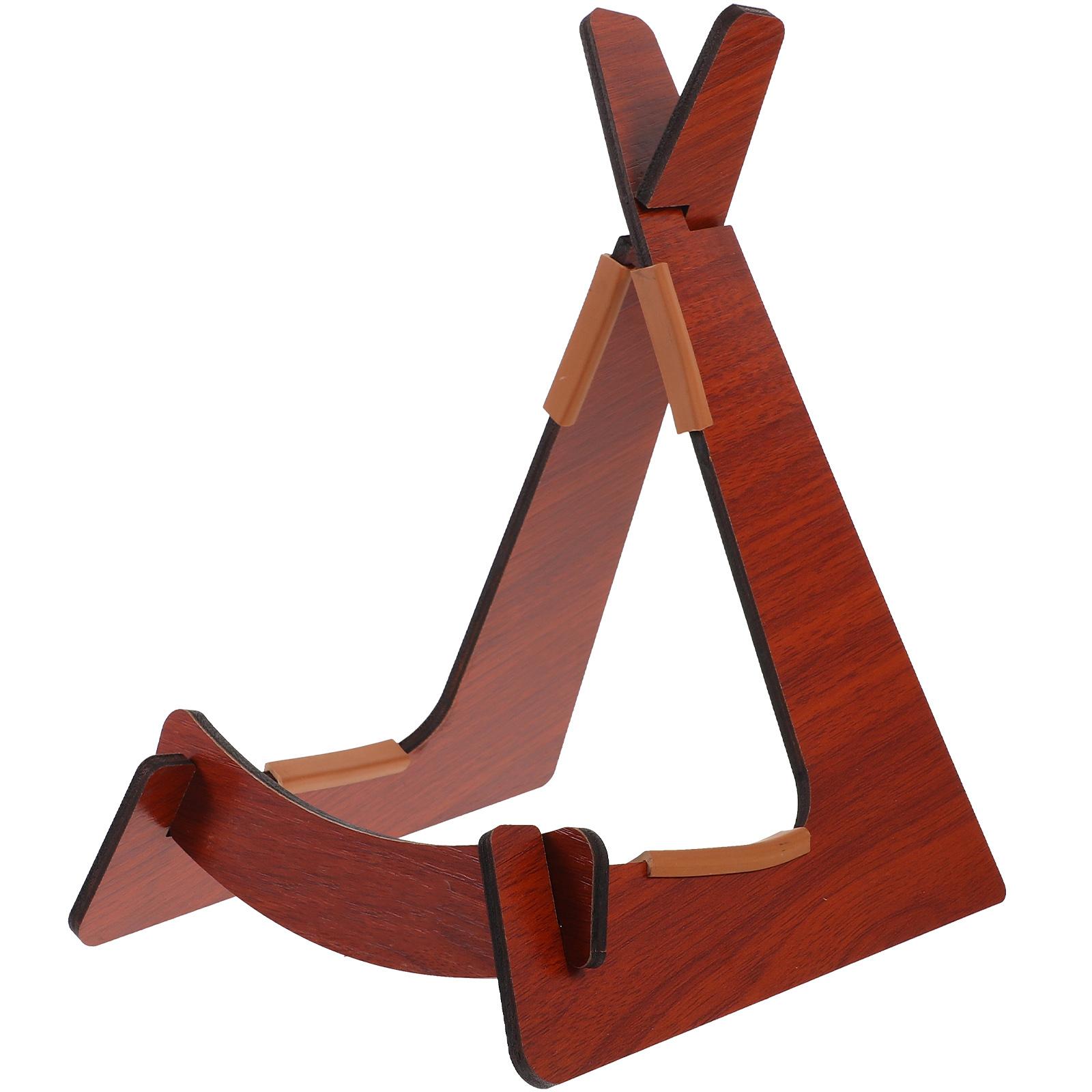 Ukulele suporte de armazenamento rack para loja suporte de chão de madeira violino display bandolim suporte