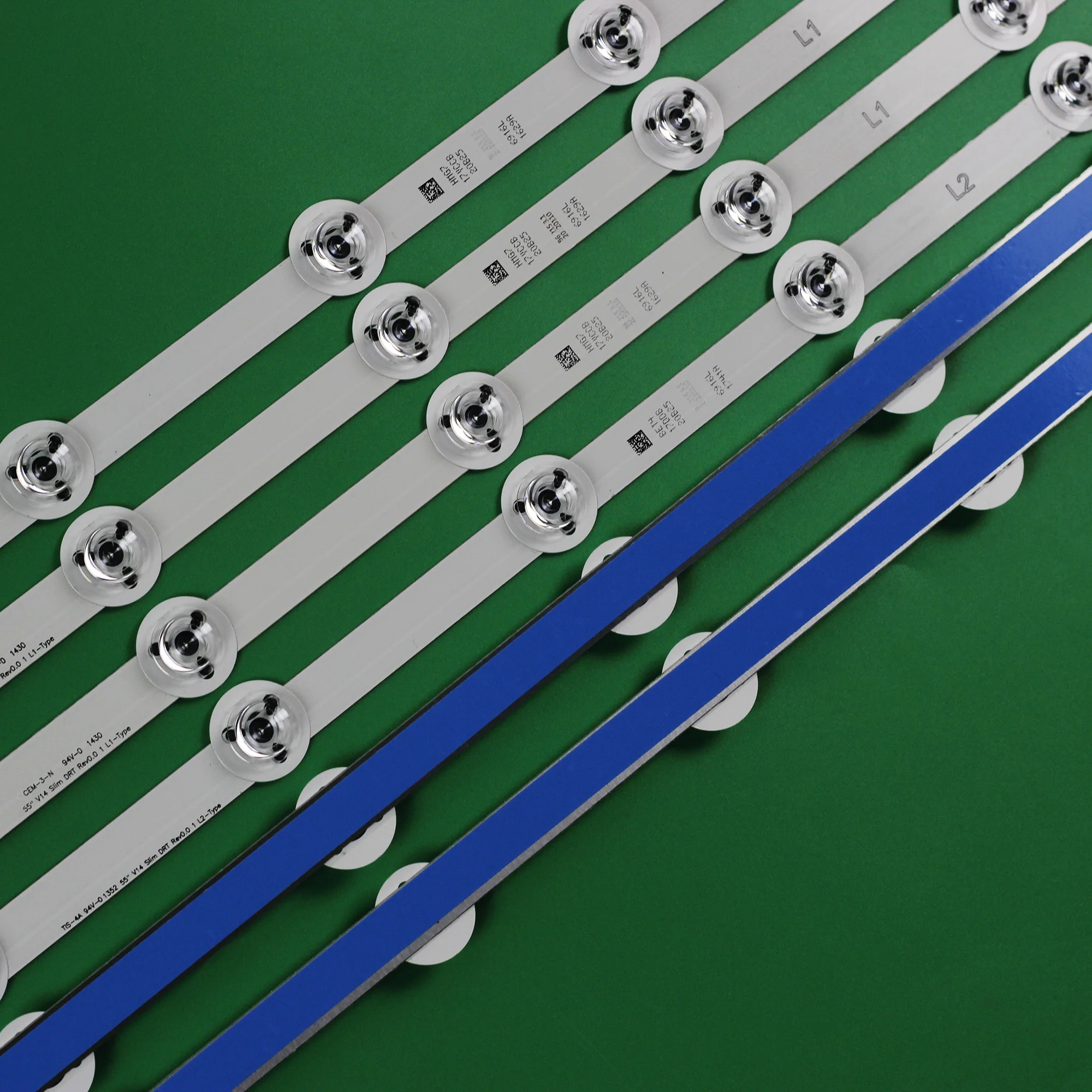 12 stks LED Strip voor 55 "55LB671V 55LB673V 55LB675V 55LB677V 55LB679V 55LB690V 55LB700V 55LB720V 55LB730V 55LB7200 55LB670V