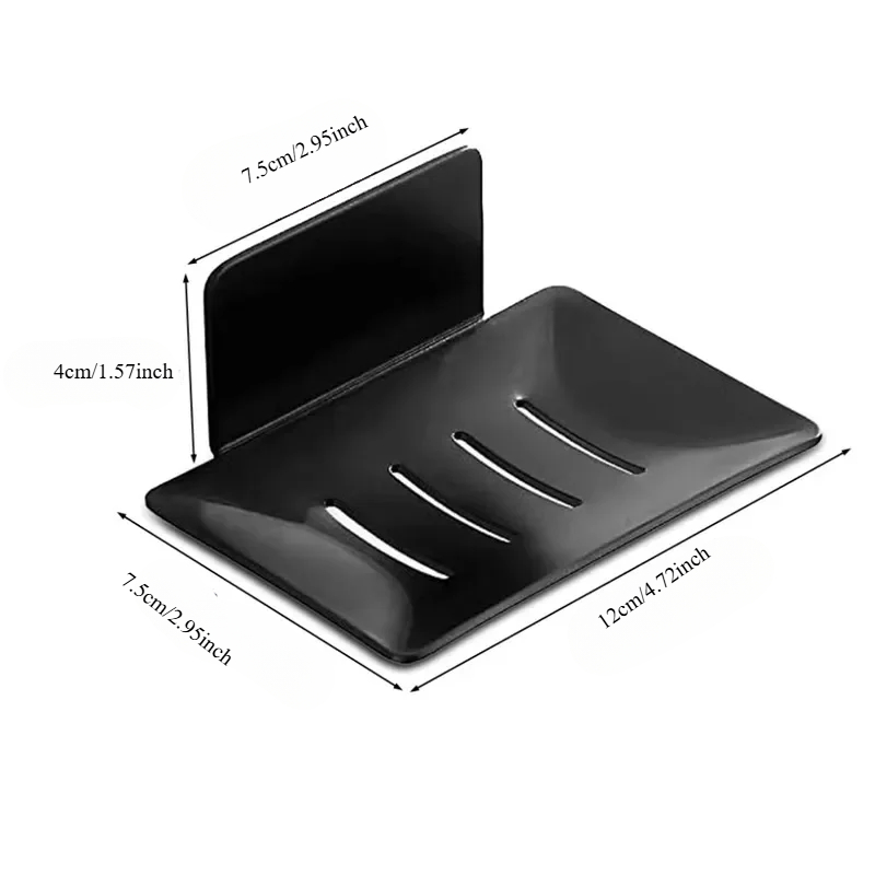 Baokemo Edelstahl Badezimmer Dusche Aufbewahrung Seifenschale Netzregal Seifenschalen Wandmontage Abfluss Seifenschale Kasten 1 Stk