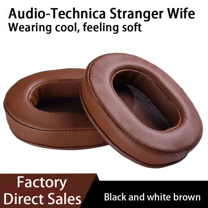 Ersatz-Ohrpolster für Audio- Technica ATH M70 M50X M50 MSR7 M40X M40 M30X Headset-Ohrenschützer-Abdeckung, Ohrpolster, Tassen